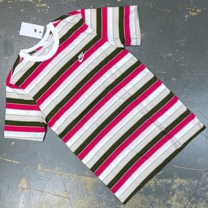 Nike Just Do It Tee JDI Sportswear DN5255-100 Small Shirt Neapolitan